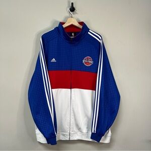 Detroit Pistons Adidas Track Jacket